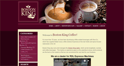 Desktop Screenshot of bostonkingespresso.com